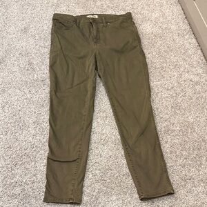 Madewell 10” High Rise Skinny Jeans